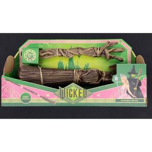 NEW Wicked Elphabas Broom Wizard of Oz Broadway Musical Prop 36 Inch Easy Assy